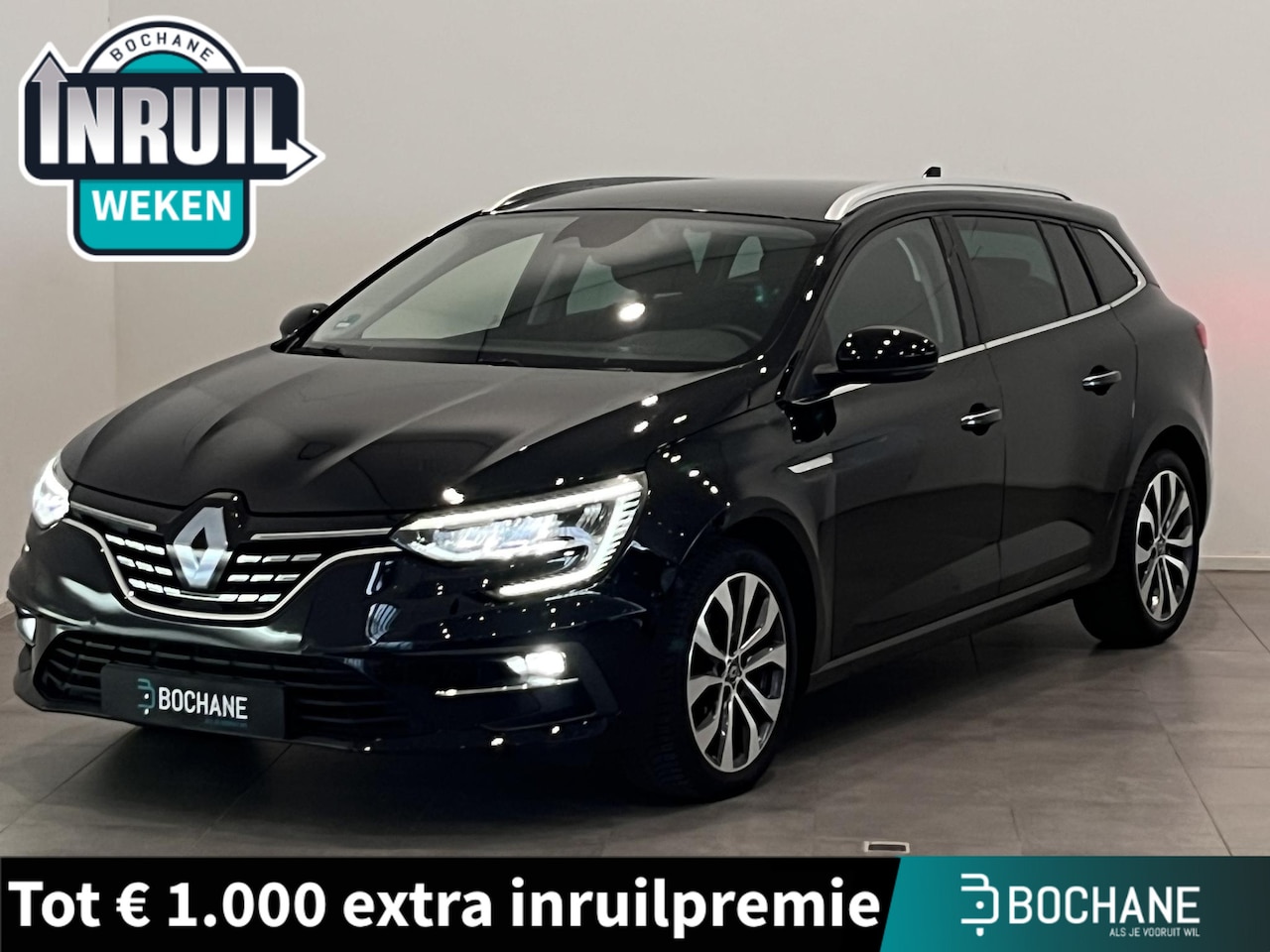 Renault Mégane Estate - 1.3 TCe 140 EDC Techno | Trekhaak 1.700 KG | All season banden | Dodehoek Detectie - AutoWereld.nl