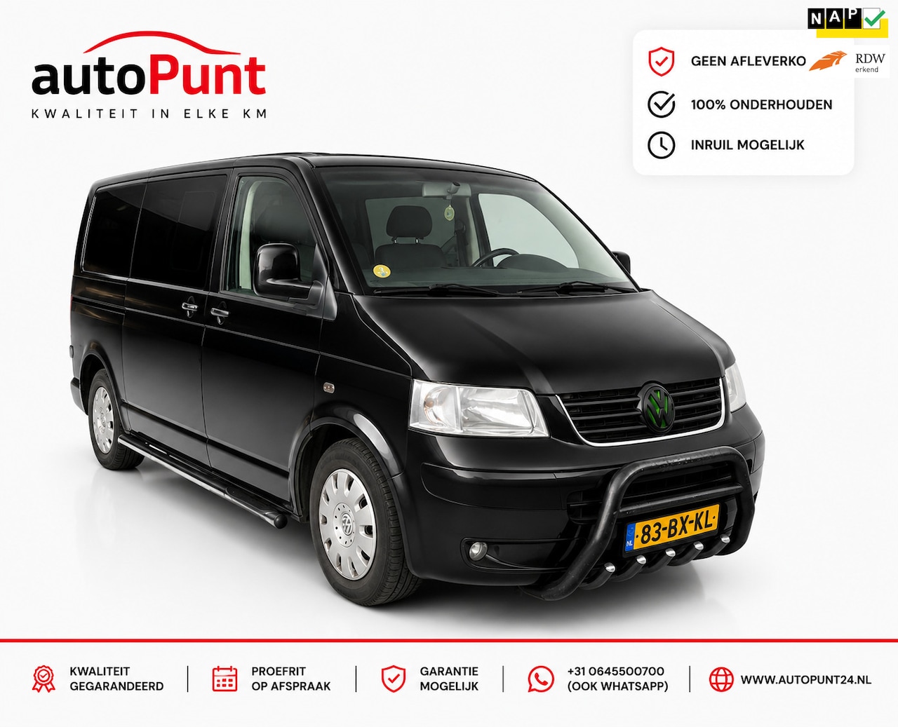 Volkswagen Transporter - 2.5 TDI 340 Comfortline DC 2.5 TDI 340 Comfortline DC - AutoWereld.nl