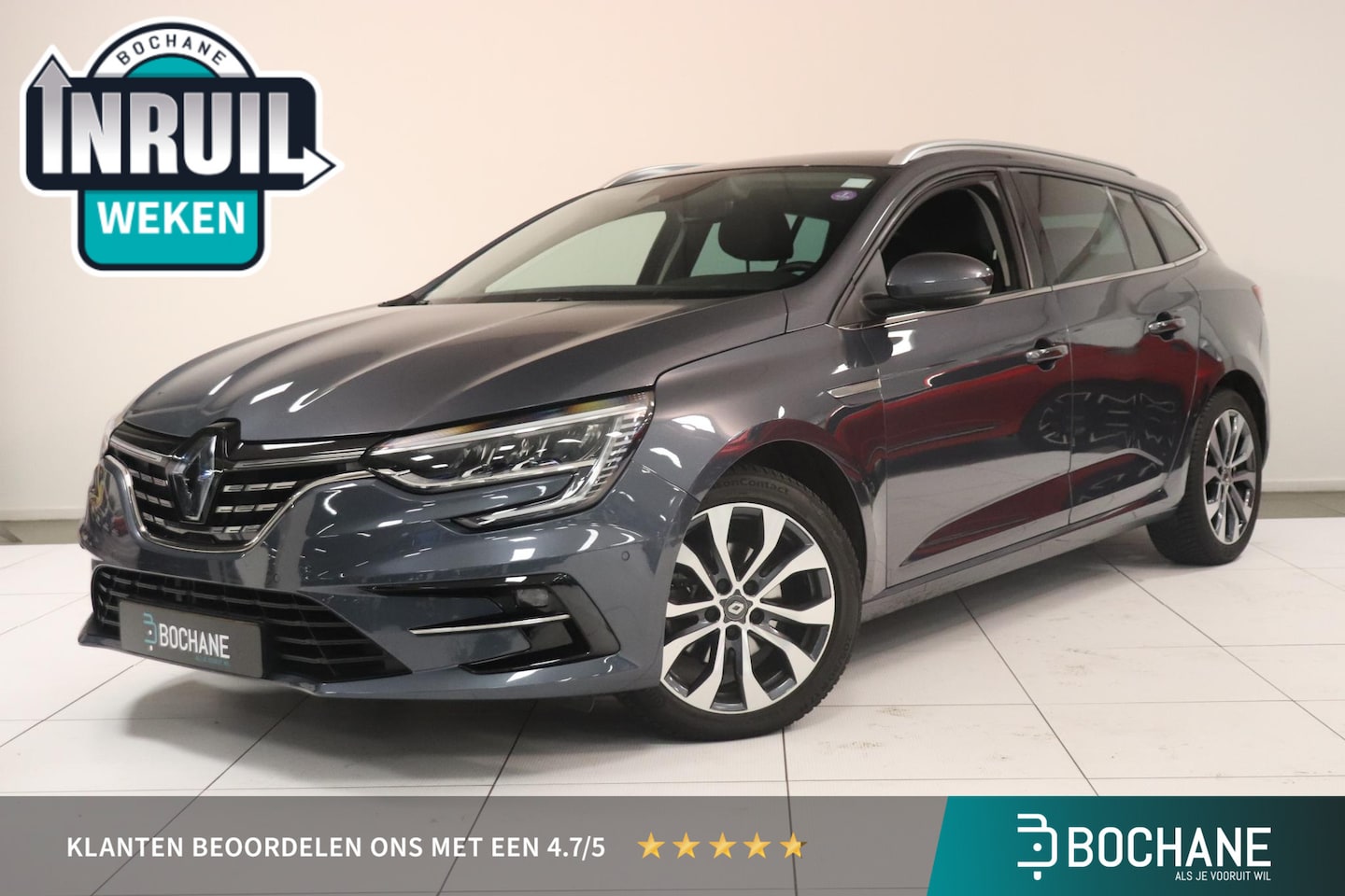 Renault Mégane Estate - 1.3 TCe 140 Techno | Climate control | Camera | Trekhaak | Parkeerassistent | AppleCarplay - AutoWereld.nl