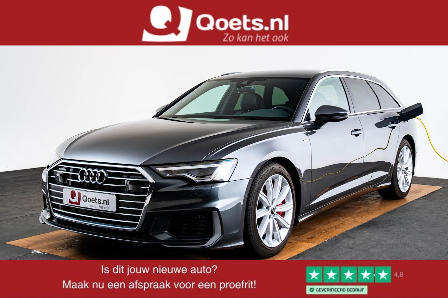 Audi A6 Avant - 55 TFSI e quattro Pro Line S Adaptive Cruise Control - Privacy glas - Sportstoelen - Stoel - AutoWereld.nl