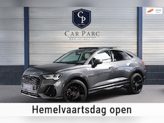 Audi Q3 Sportback - 40 TFSI quattro S Edition 190+PK S-LINE/LED/SFEER/VIRTUAL/PANO/LEER+S.VERWARMING/20"LMV/AC