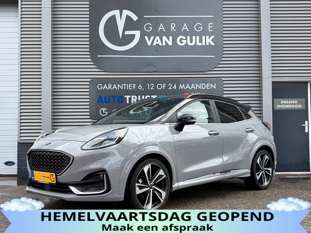 Ford Puma - 1.0 155PK Hybrid ST-Line X Vignale Trekhaak,Navi,Clima,ACC,ElektrRamen+Spiegels,Stoel+Stuu - AutoWereld.nl