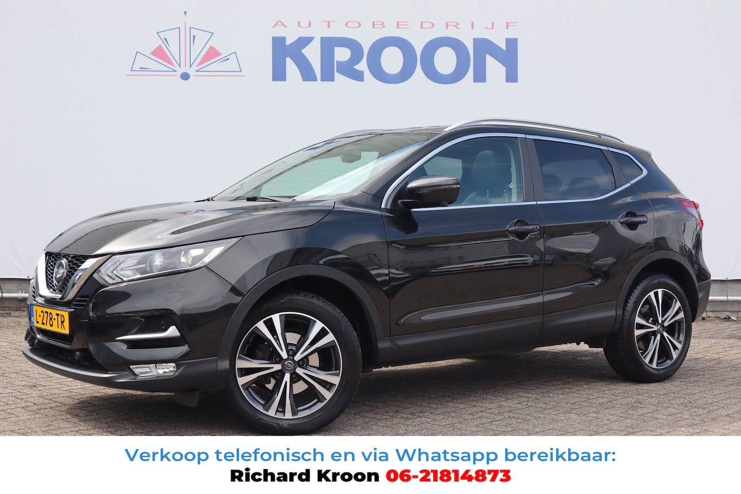 Nissan Qashqai - 1.2 Tekna I 360 Camera I All season banden I Leder - AutoWereld.nl