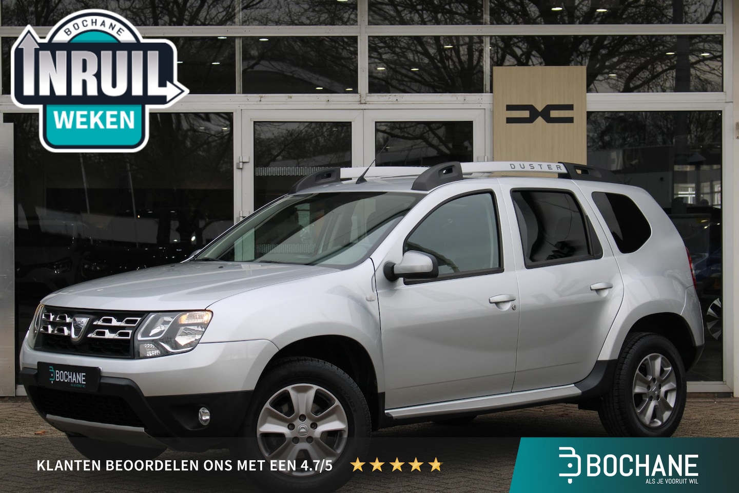 Dacia Duster - 1.2 TCe 4x2 Blackshadow | Achteruitrijcamera | Stoelverwarming | Airco - AutoWereld.nl