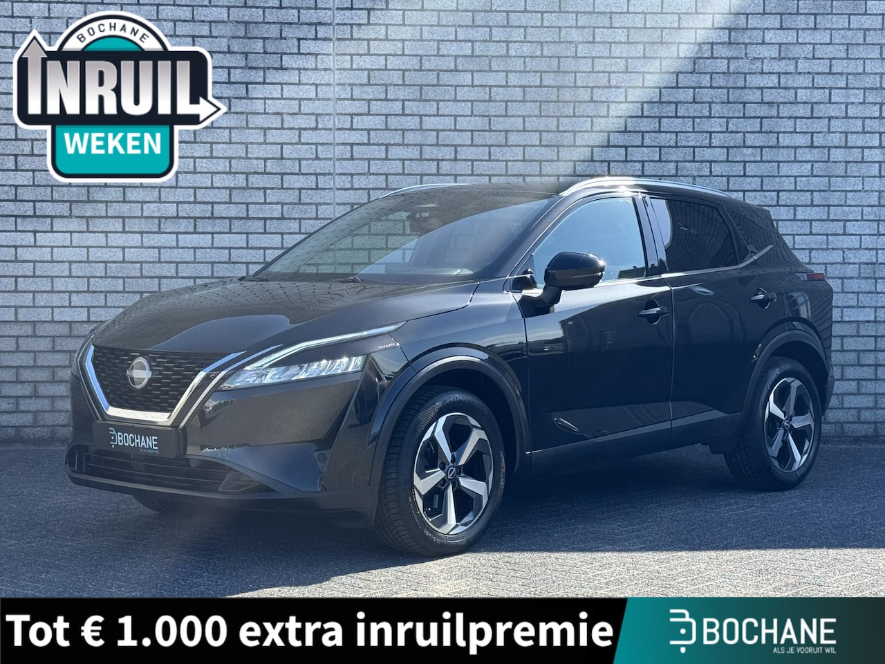 Nissan Qashqai - 1.3 MHEV Xtronic N-Connecta | Panoramadak | 360° Camera | Apple CarPlay / Android Auto | A - AutoWereld.nl