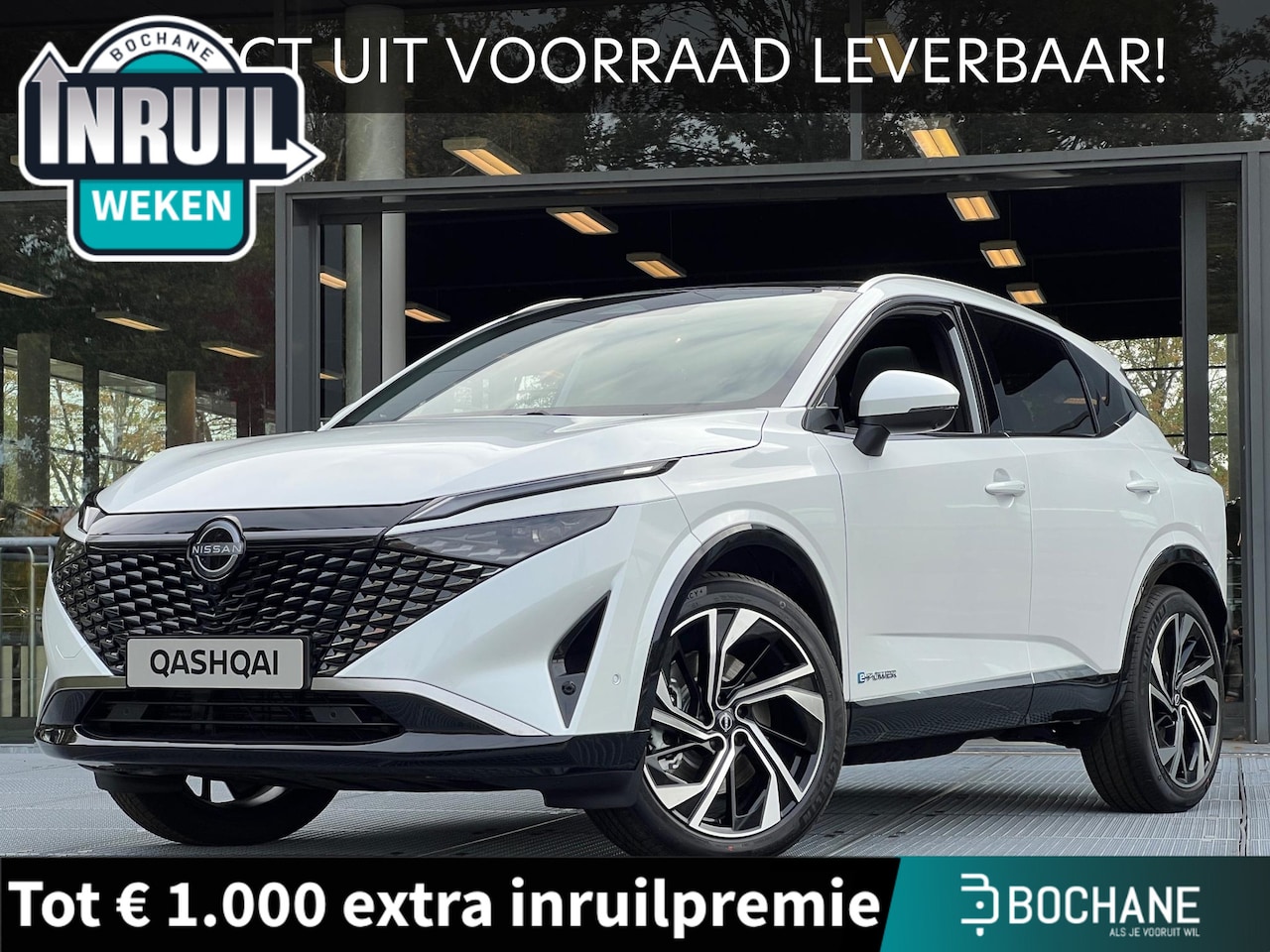 Nissan Qashqai - 1.5 e-Power Tekna Plus | DIRECT LEVERBAAR MET EXTRA VOORRAADVOORDEEL! - AutoWereld.nl