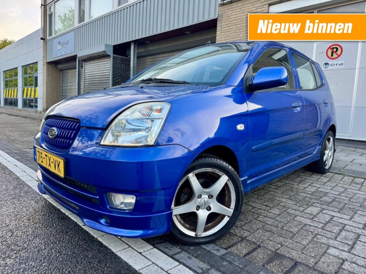 Kia Picanto - 1.1 EX SPORT PAKKET AUT AIRCO LMV RIJDT GOED NAP APK - AutoWereld.nl