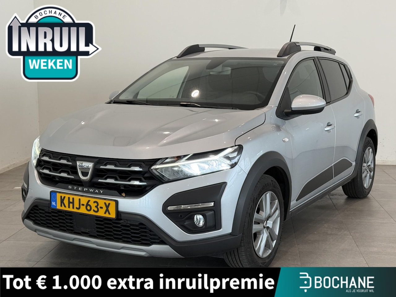 Dacia Sandero Stepway - 1.0 TCe 90 CVT Comfort | Navigatie | Climate Control | Stoelverwarming | Dodehoek Detectie - AutoWereld.nl
