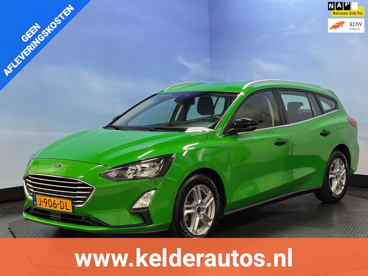 Ford Focus Wagon - 1.0 EcoBoost Trend Edition Business Airco| PDC | Navi | Cruise |Trekhaak - AutoWereld.nl