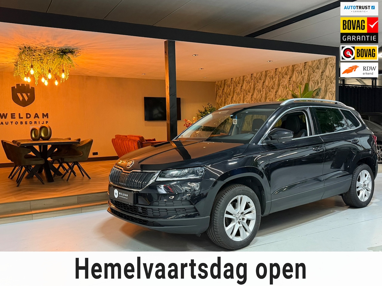 Skoda Karoq - 1.5 TSI ACT Style Garantie Trekhaak Camera StoelVW Adoptieve Cruise Sfeer Navi Clima Xenon - AutoWereld.nl