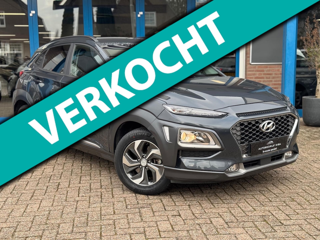 Hyundai Kona - 1.6 GDI HEV Fashion AUT NAVI CLIMA BTW 1e Eig! - AutoWereld.nl