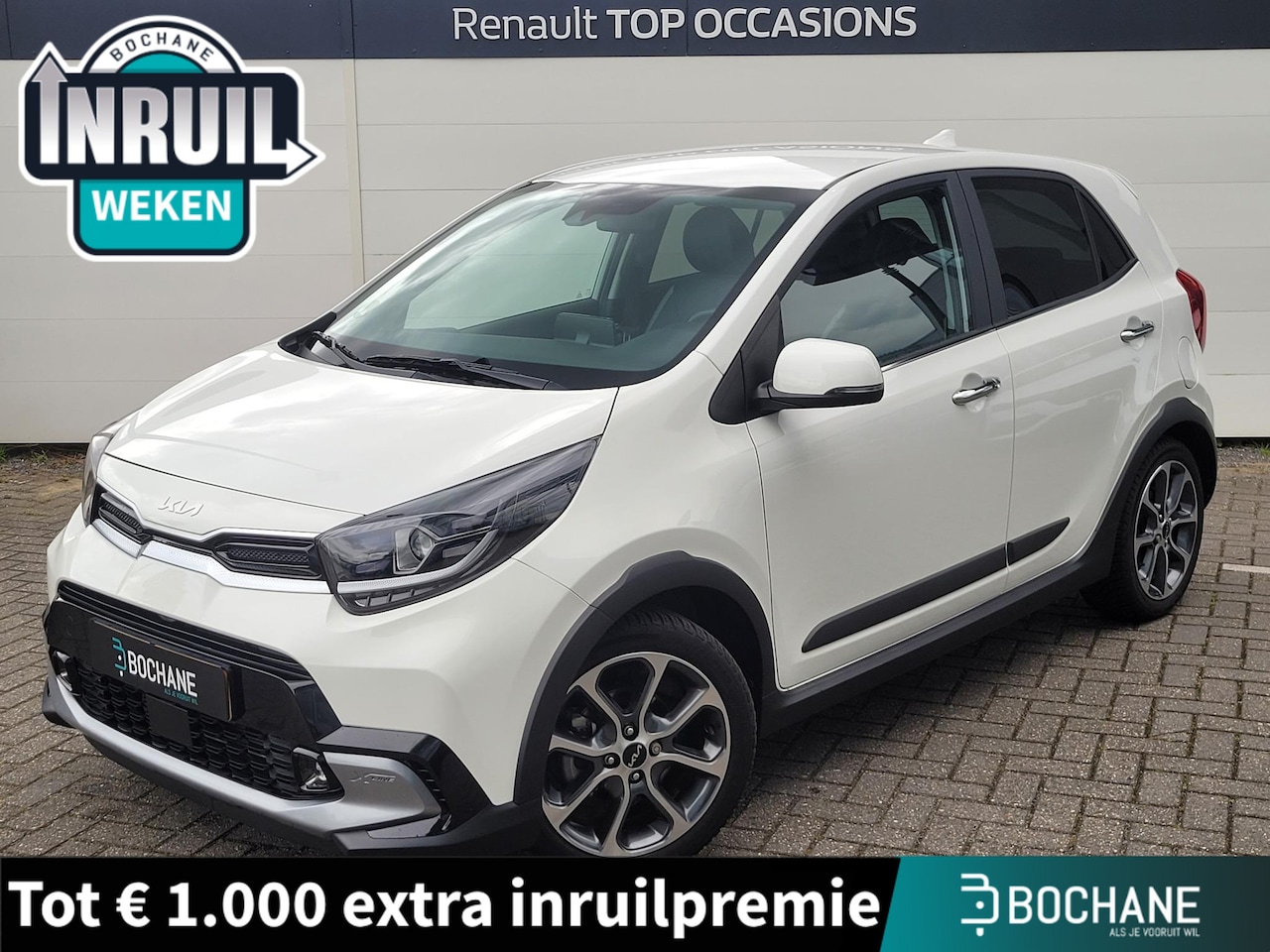 Kia Picanto - 1.0 T-GDi X-Line 5p | Leder | Stuur/Stoelverwarming |  Dealer Onderhouden | Full Options! - AutoWereld.nl