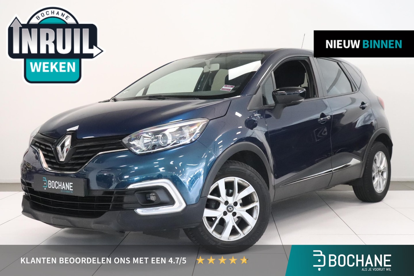 Renault Captur - 0.9 TCe Limited | Airco | Parkeersensor | Navigatie | Trekhaak | AppleCarplay | - AutoWereld.nl