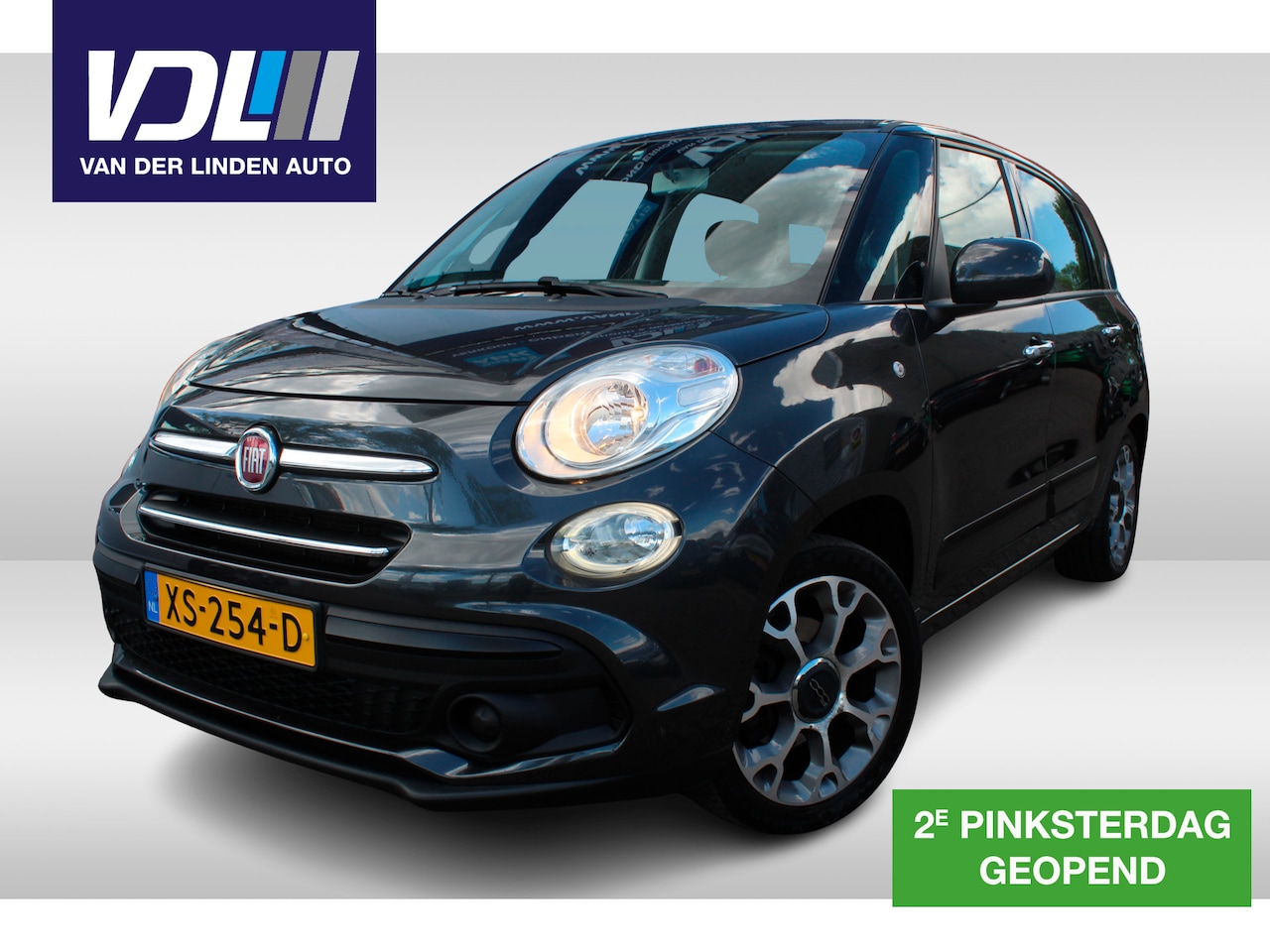 Fiat 500 L Wagon - 0.9 TwinAir PopStar 7p. airco, 7 persoons,Start/stop systeem. - AutoWereld.nl