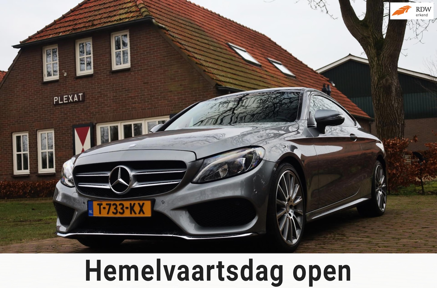 Mercedes-Benz C-klasse Coupé - 220 d Prestige Aut. | AMG-Pakket | Panorama | Slechts 75.000KM | Stoelverwarming | Volledi - AutoWereld.nl