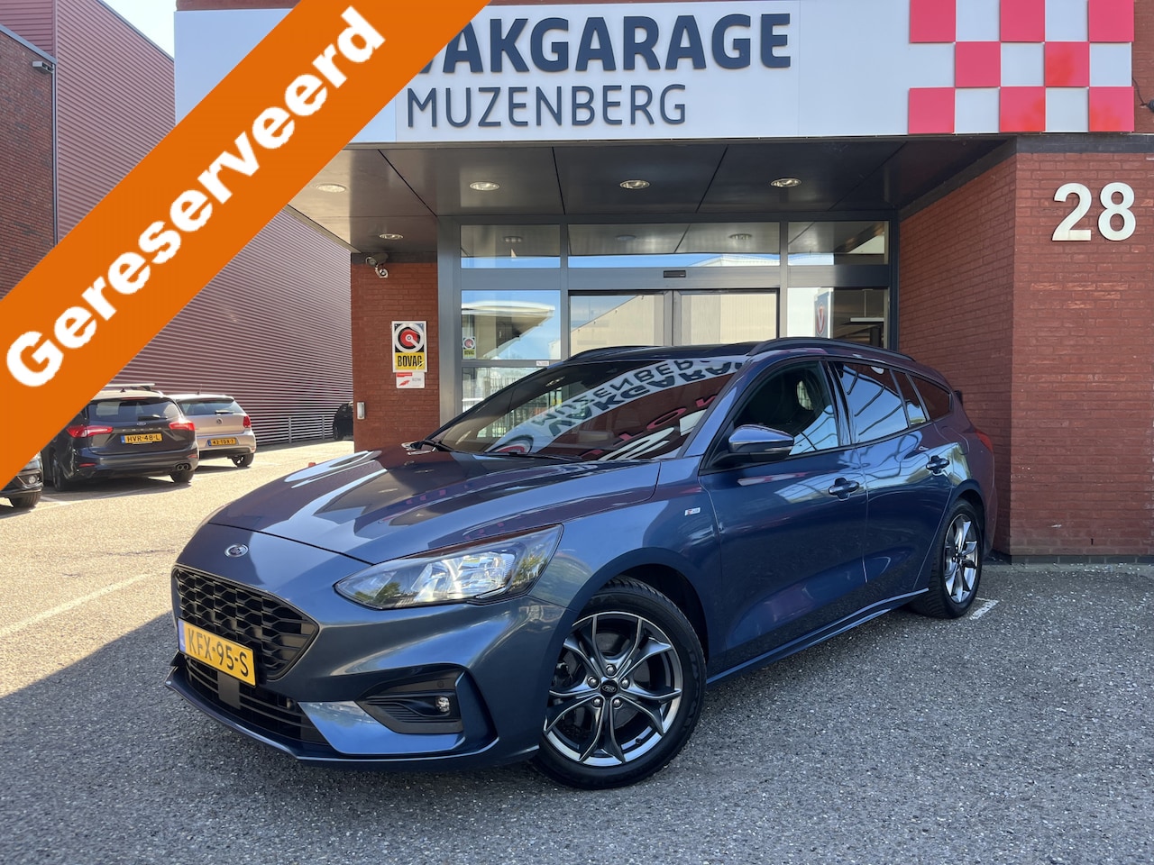 Ford Focus Wagon - 1.0 EcoBoost Hybrid 155PK ST Line // LED // NAVI + CARPLAY // CAMERA // DAB // CLIMA // WI - AutoWereld.nl