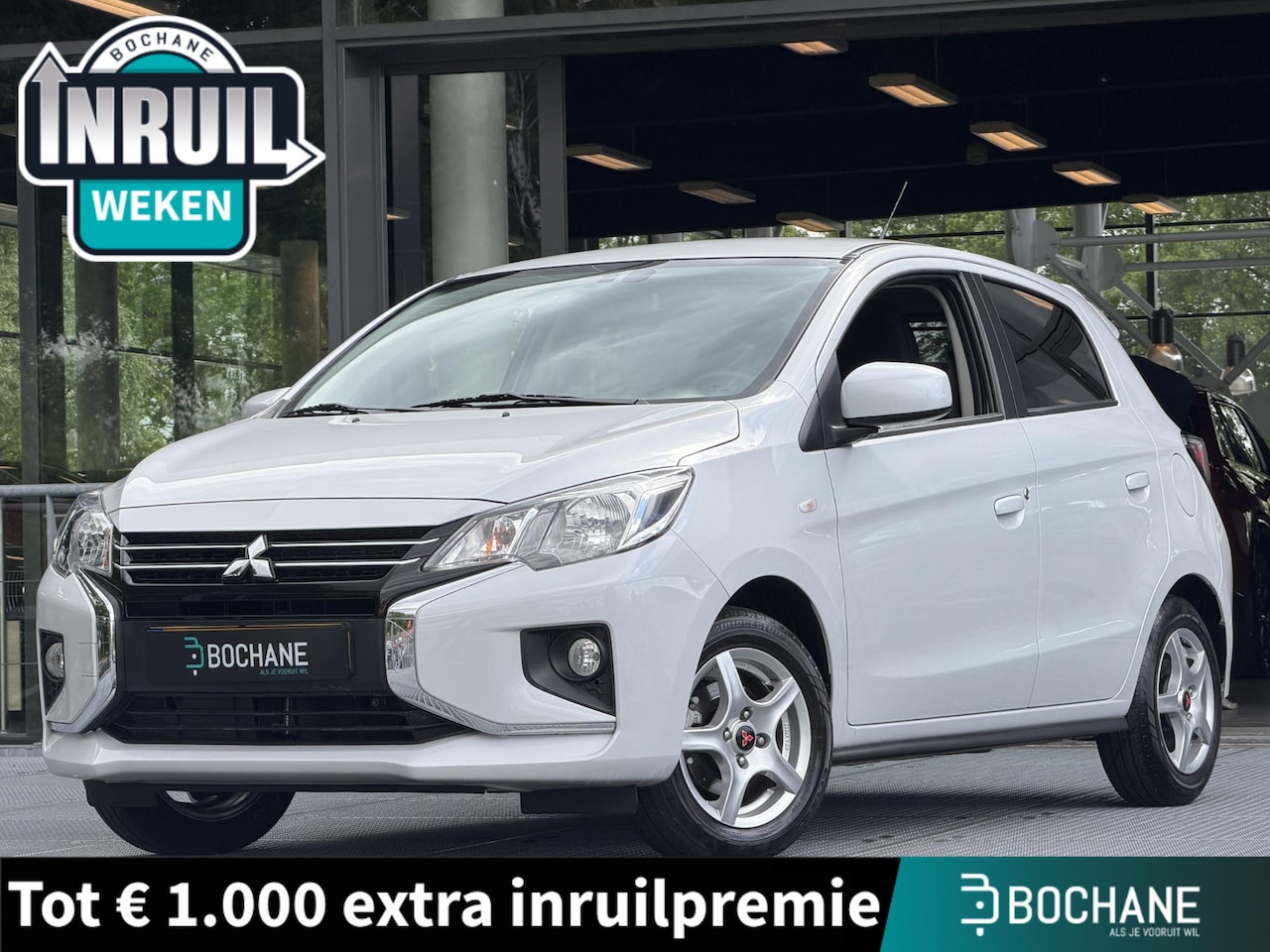 Mitsubishi Space Star - 1.2 Dynamic | Achteruitrijcamera | Cruise Control | Carplay/Android | Dealeronderhouden - - AutoWereld.nl