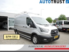 Ford Transit - 2.0 TDCI 130PK, L2H2, Airco, 2 x Schuifdeur