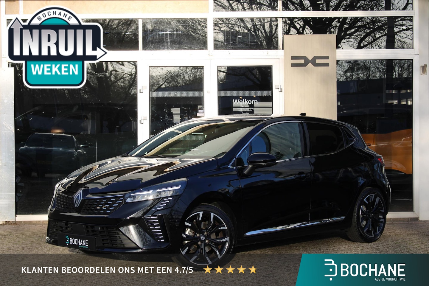 Renault Clio - 1.6 E-Tech Full Hybrid 145 techno Automaat | Navigatiesysteem | Android Auto - Apple Carpl - AutoWereld.nl