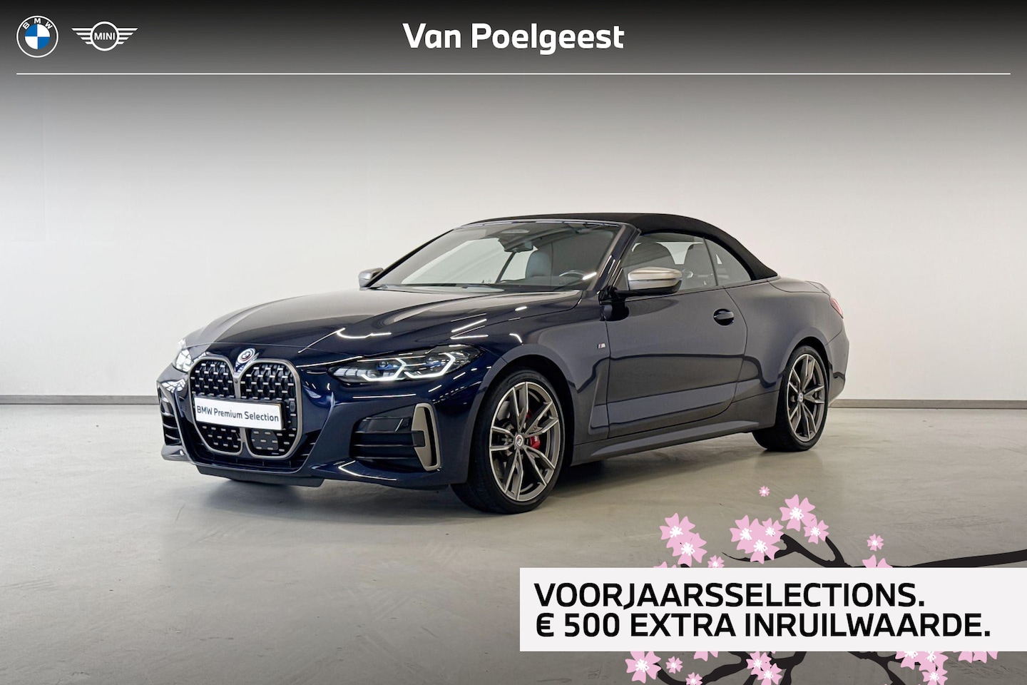 BMW 4-serie Cabrio - M440i High Executive Special Request Lak Selections 500 - AutoWereld.nl