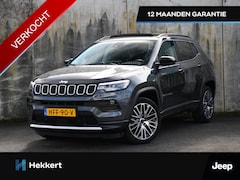 Jeep Compass - Limited 1.5T e-Hybrid 130pk Automaat SCHUIF-DAK | 19''LM | 360° CAM. | ADAPT. CC | DODE HO