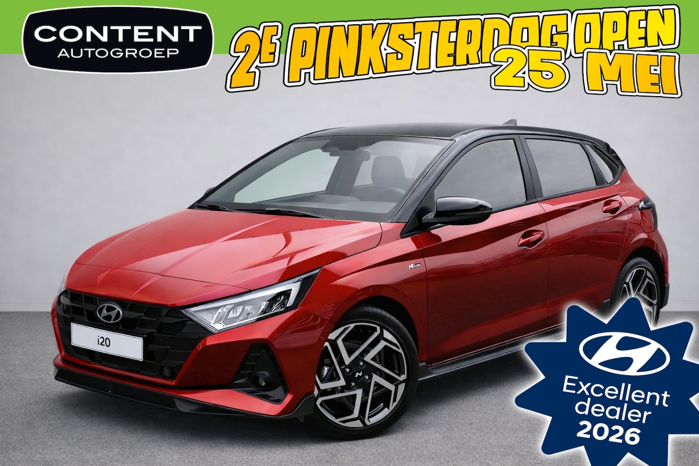 Hyundai i20 - 1.0 T-GDI 48V MHEV 100pk N-Line I Demo voordeel - AutoWereld.nl