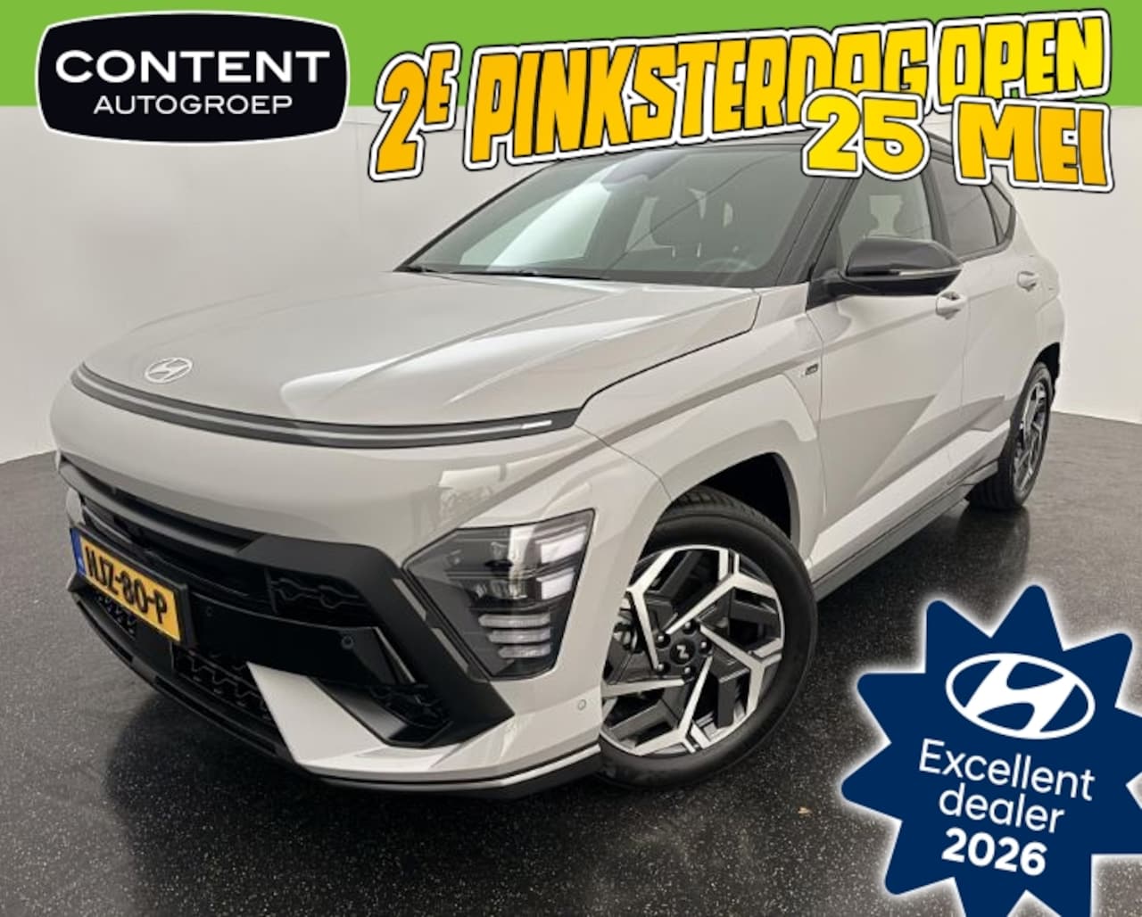 Hyundai Kona - 1.6 GDI HEV 141pk DCT N-Line - AutoWereld.nl