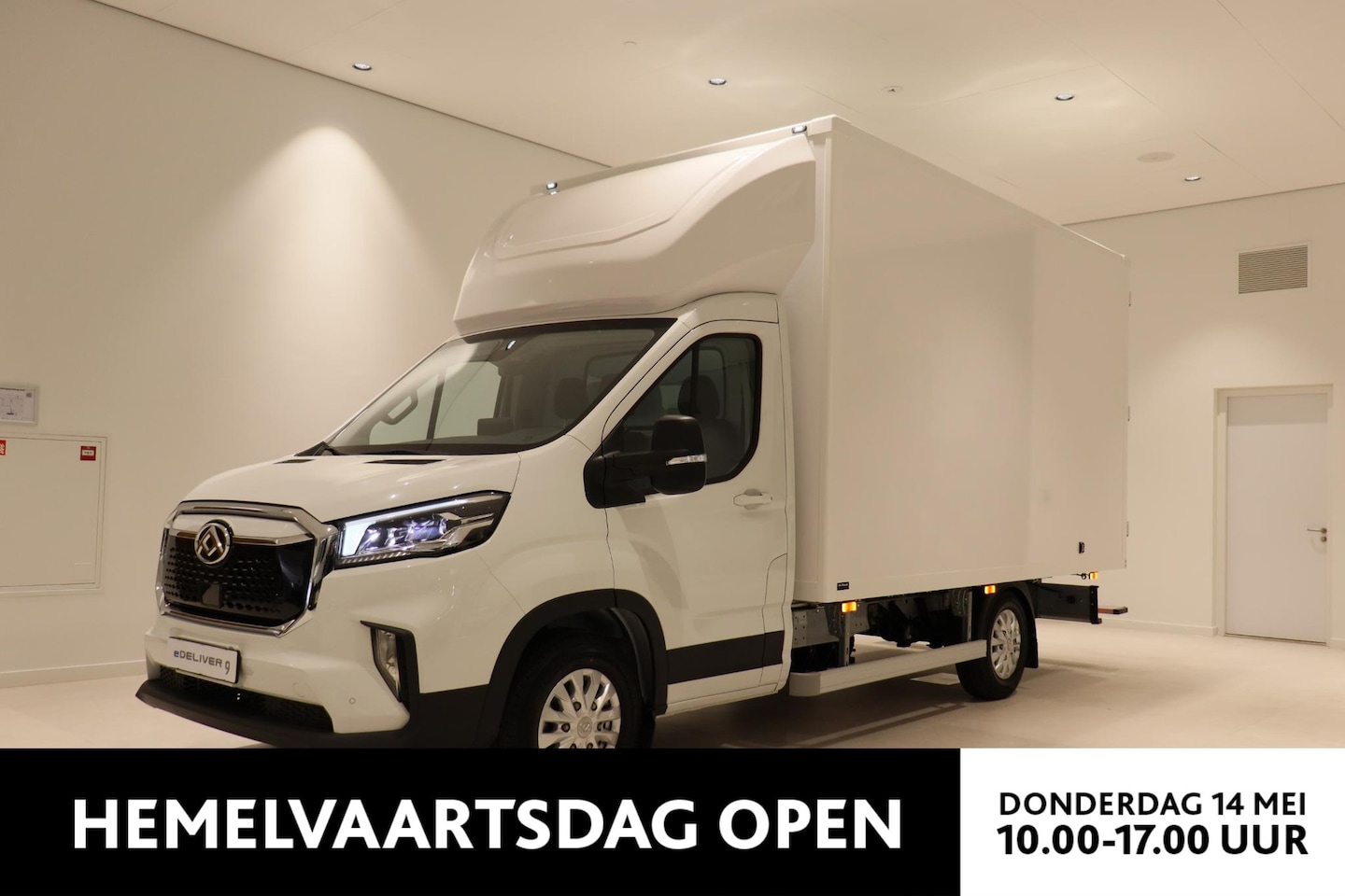 Maxus eDeliver 9 - L3 Citybox 65 kWh | Direct Leverbaar! | OP = OP | Openslaande Deuren | Eco Light Opbouw - AutoWereld.nl