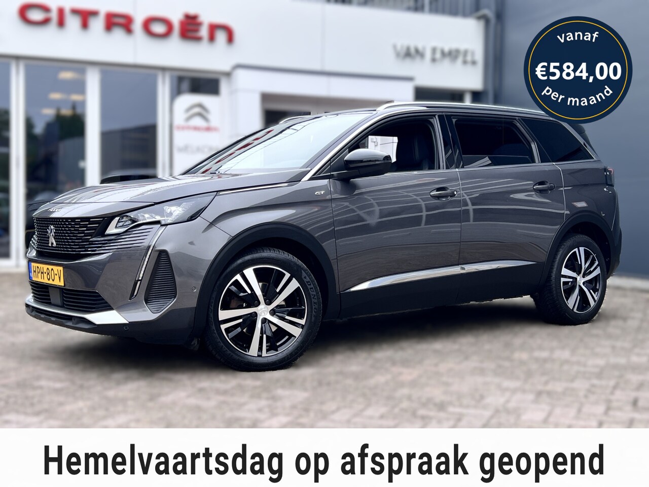 Peugeot 5008 - PT180 pk GT Automaat 7P. | Trekhaak | Camera | Elek. Achterklep | Adaptive Cruise - AutoWereld.nl