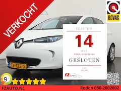 Renault Zoe - Q210 Zen Quickcharge 22 kWh (koop accu) - Navigatie - Airconditioning - Parkeersensoren Ac