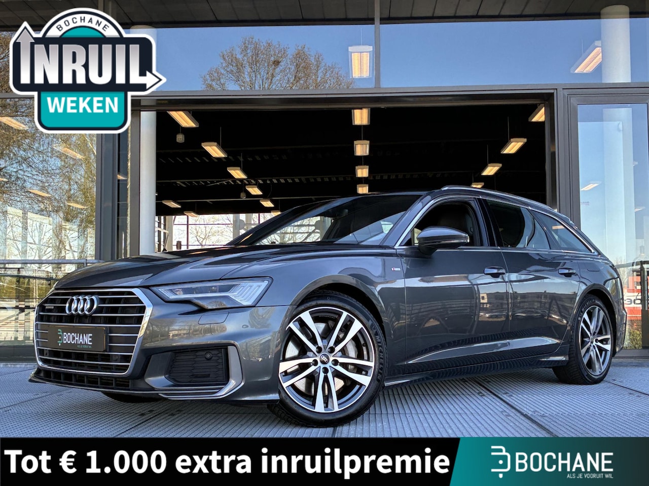 Audi A6 Avant - 50 TFSI e quattro S edition Automaat 300PK | Navigatie | Stoelverwarming | Memory Seats | - AutoWereld.nl