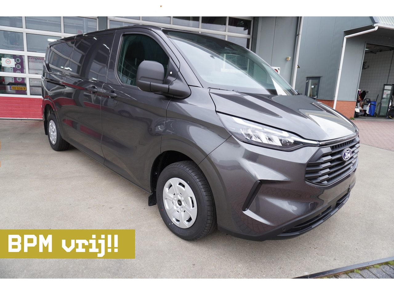 Ford Transit Custom - 320L 2.0 TDCI 136PK L2H1 Trend Achterklep Schuifdeur L / R Nr. V040 | Airco | Cruise | Cam - AutoWereld.nl