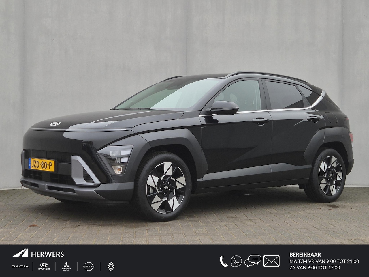 Hyundai Kona - 1.6 GDI HEV Comfort Smart Automaat / Fabrieksgarantie tot 2-2030 / Stuur- & Stoelverwarmin - AutoWereld.nl