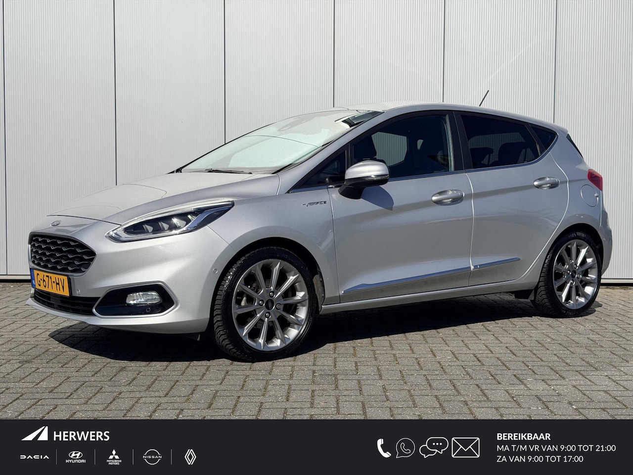 Ford Fiesta - 1.0 EcoBoost Vignale / Navigatie / Achteruitrijcamera / Bang & Olufsen / Stoel- & Stuurver - AutoWereld.nl