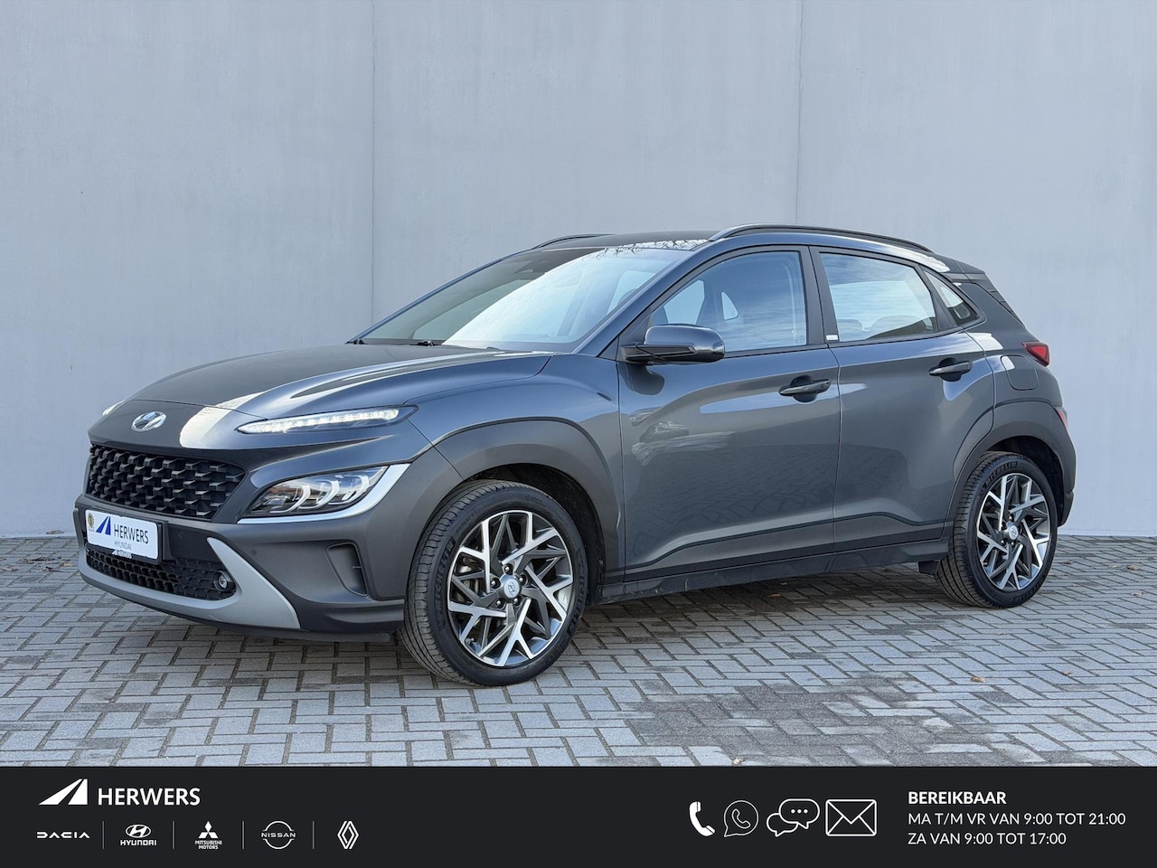 Hyundai Kona - 1.6 GDI HEV Fashion Automaat / Dealer Onderhouden / Navigatie / Camera / Adaptieve Cruise - AutoWereld.nl
