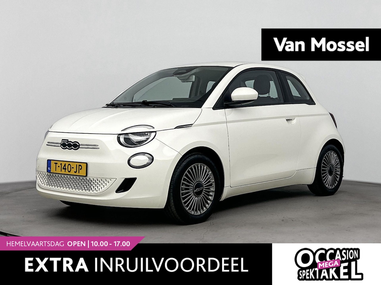 Fiat 500 - Icon 42 kWh | Cruise Control | Achteruitrijcamera | Keyless | Climate Control | Apple Carp - AutoWereld.nl