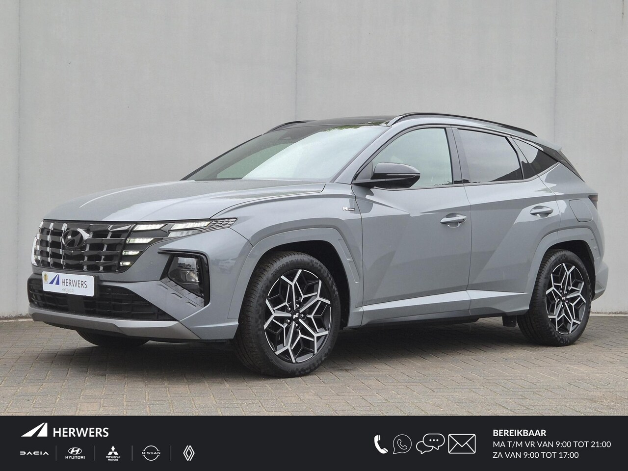 Hyundai Tucson - 1.6 T-GDI HEV 4wd N Line Sky 4WD / Dealer onderhouden / Fabrieksgarantie tot 03-2027 / Tre - AutoWereld.nl
