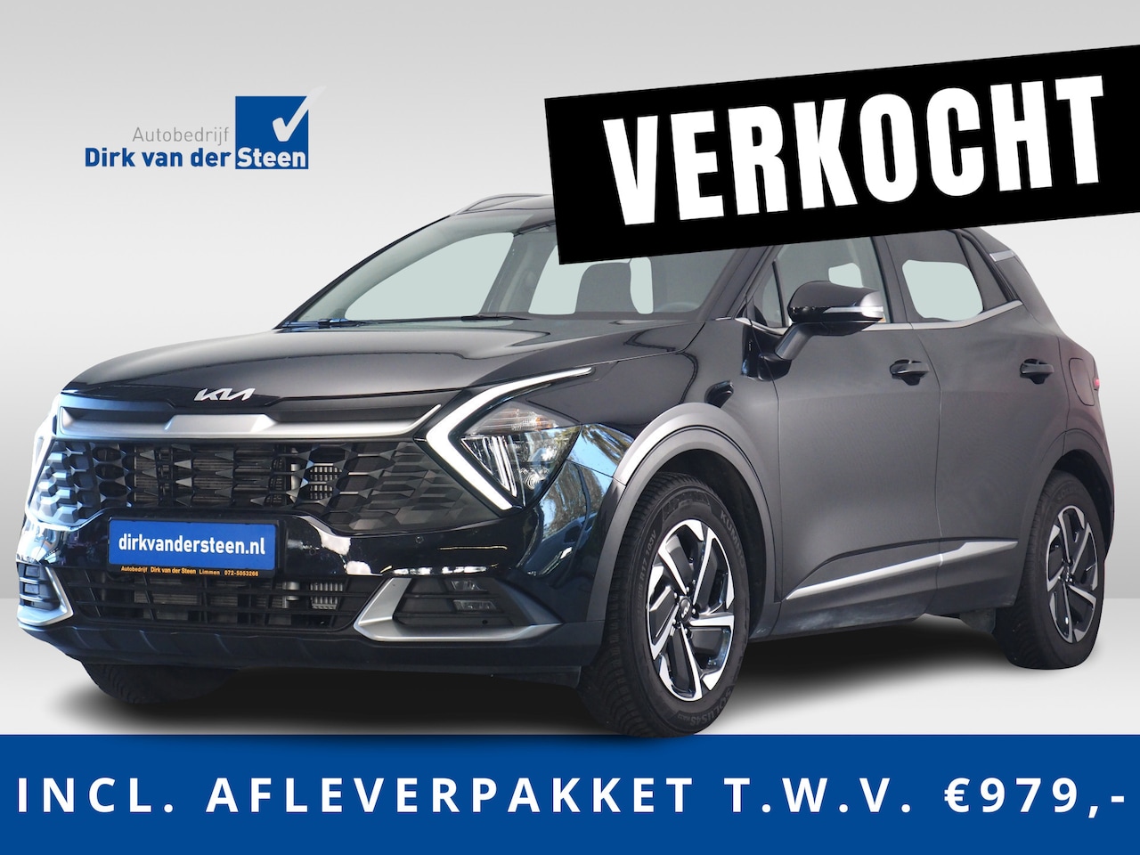Kia Sportage - 1.6 T-GDi MHEV Dynamicline | Stuur- en Stoelverwarming | Lane Assist | Apple CarPlay/ Andr - AutoWereld.nl