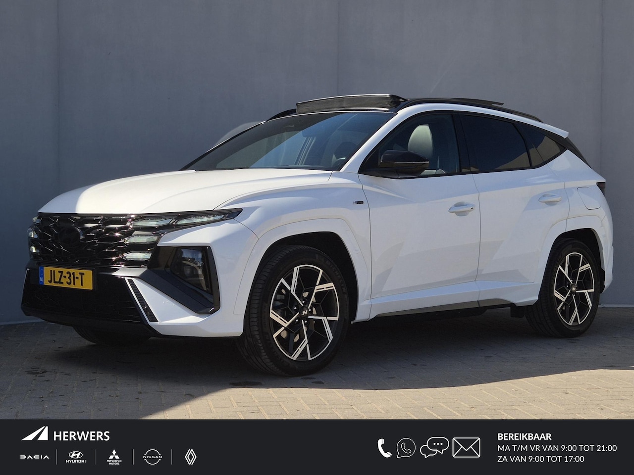 Hyundai Tucson - 1.6 T-GDI PHEV N Line Edition 4WD Automaat / Nieuw Model / Fabrieksgarantie tot 07-2029 / - AutoWereld.nl