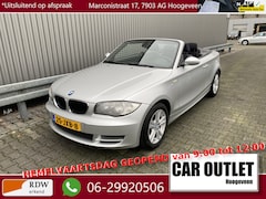 BMW 1-serie Cabrio - 118i Executive 157Dkm.NAP, A/C, Carkit, PDC, LM, nw. APK – Inruil Mogelijk –