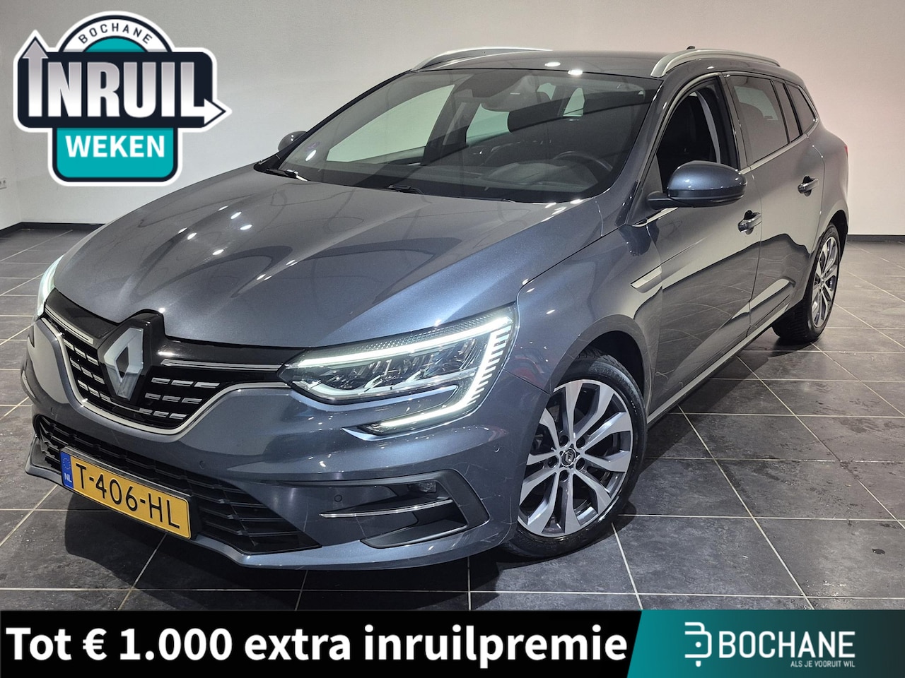 Renault Mégane Estate - 1.3 TCe 140 Techno 360 gr camera | Navigatie | L.m. Velgen - AutoWereld.nl