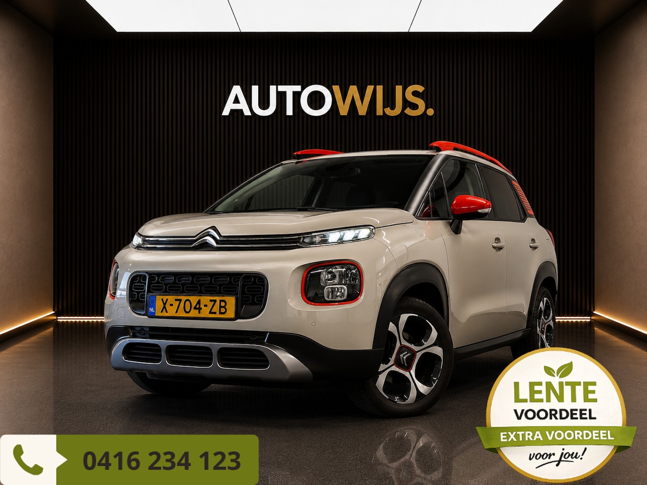 Citroën C3 Aircross - 1.2 PureTech aut. S&S Shine|AUT|LED|CAMERA| - AutoWereld.nl