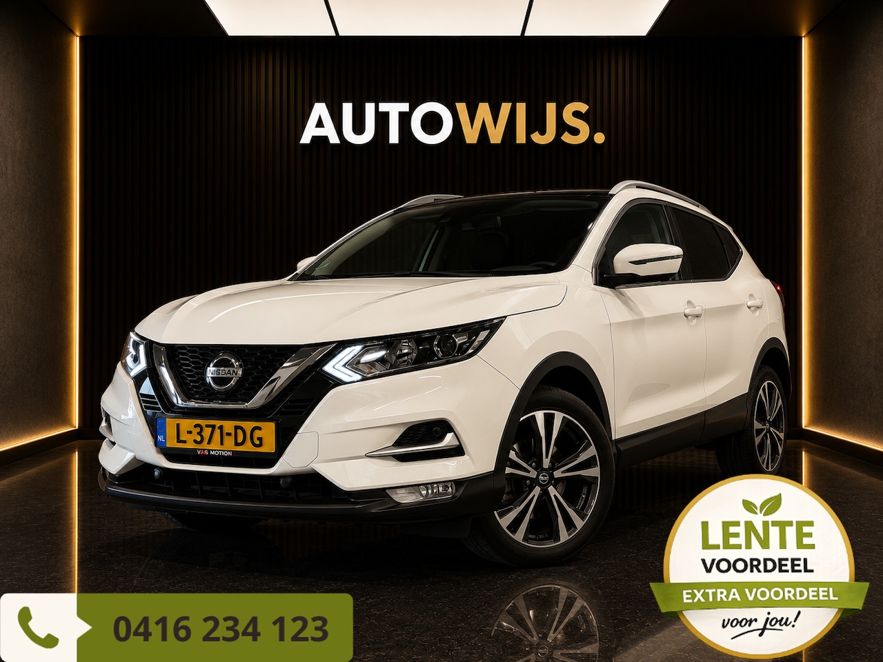 Nissan Qashqai - 1.3 DIG-T Business Edition | AUT | 360 CAM | PANO | STOELVW - AutoWereld.nl