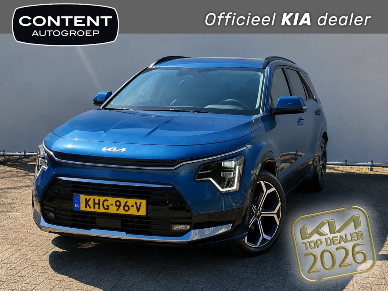 Kia Niro - 1.6 GDi Hybrid DCT6 DynamicPlusLine I Navi I Stoelverwarming - AutoWereld.nl