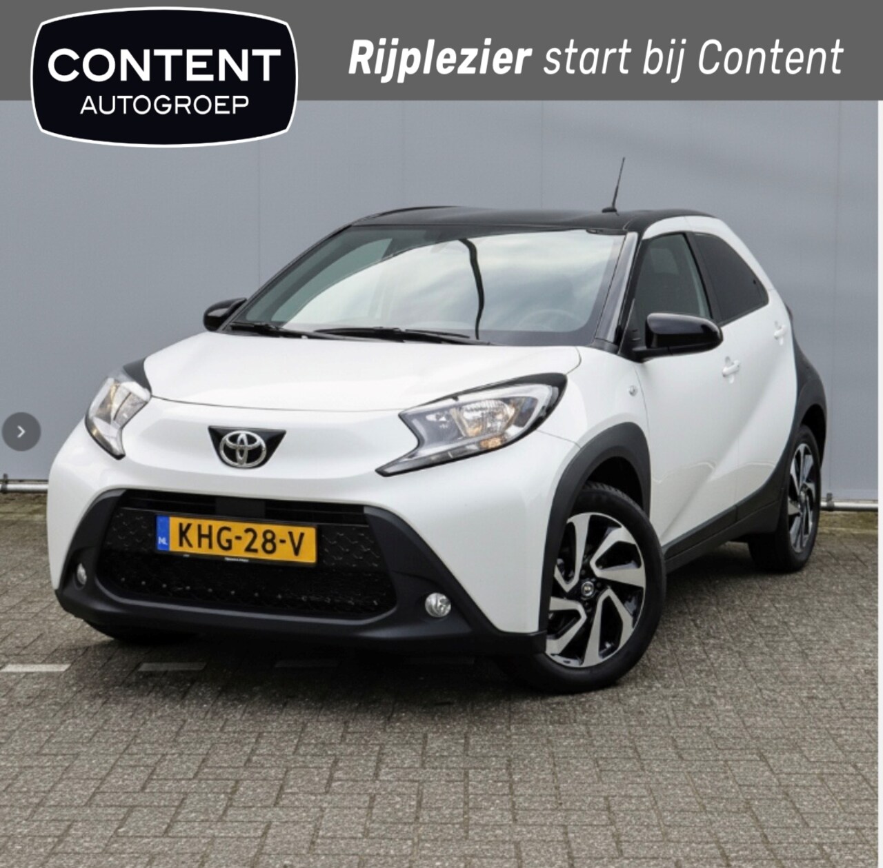 Toyota Aygo X - 1.0 VVT-i MT 72pk S-CVT Envy I Carplay I Cruise I Clima - AutoWereld.nl