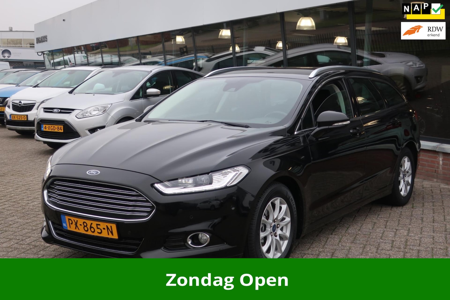 Ford Mondeo Wagon - 1.5 Titanium Edition 1e EIG_LED_BI-XENON_GR-NAVI_KEYLESS. - AutoWereld.nl