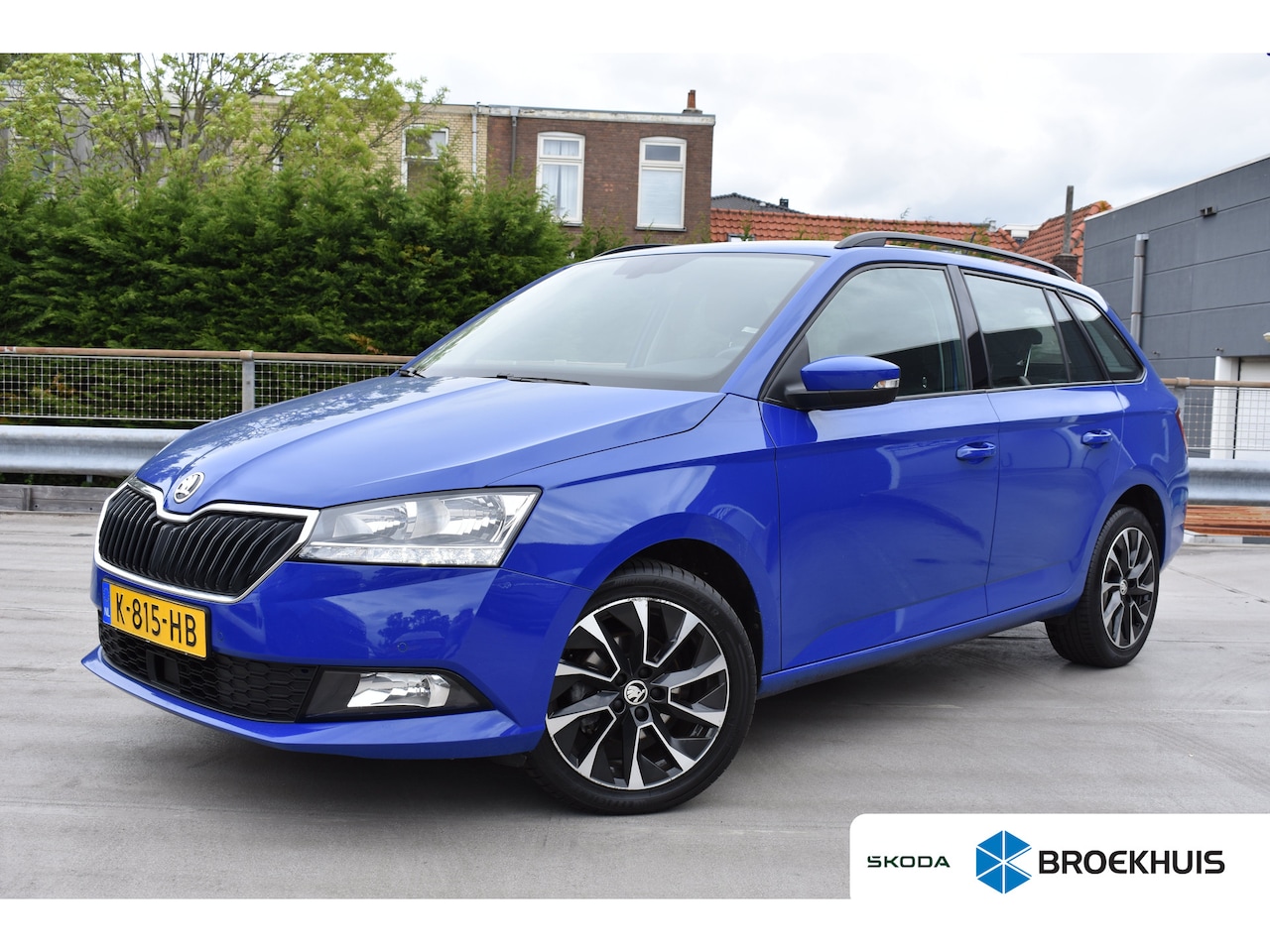 Skoda Fabia Combi - 1.0 TSI 95 PK Business Edition | STOELVERW. | APP. CONNECT | CRUISE CONTROL | AIRCO | BLUE - AutoWereld.nl