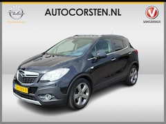Opel Mokka - 1.6I-16V Leder Schuifdak Navi Trekhaak Stoel+Stuurverwarming Cosmo Cruise Control Ecc Blue