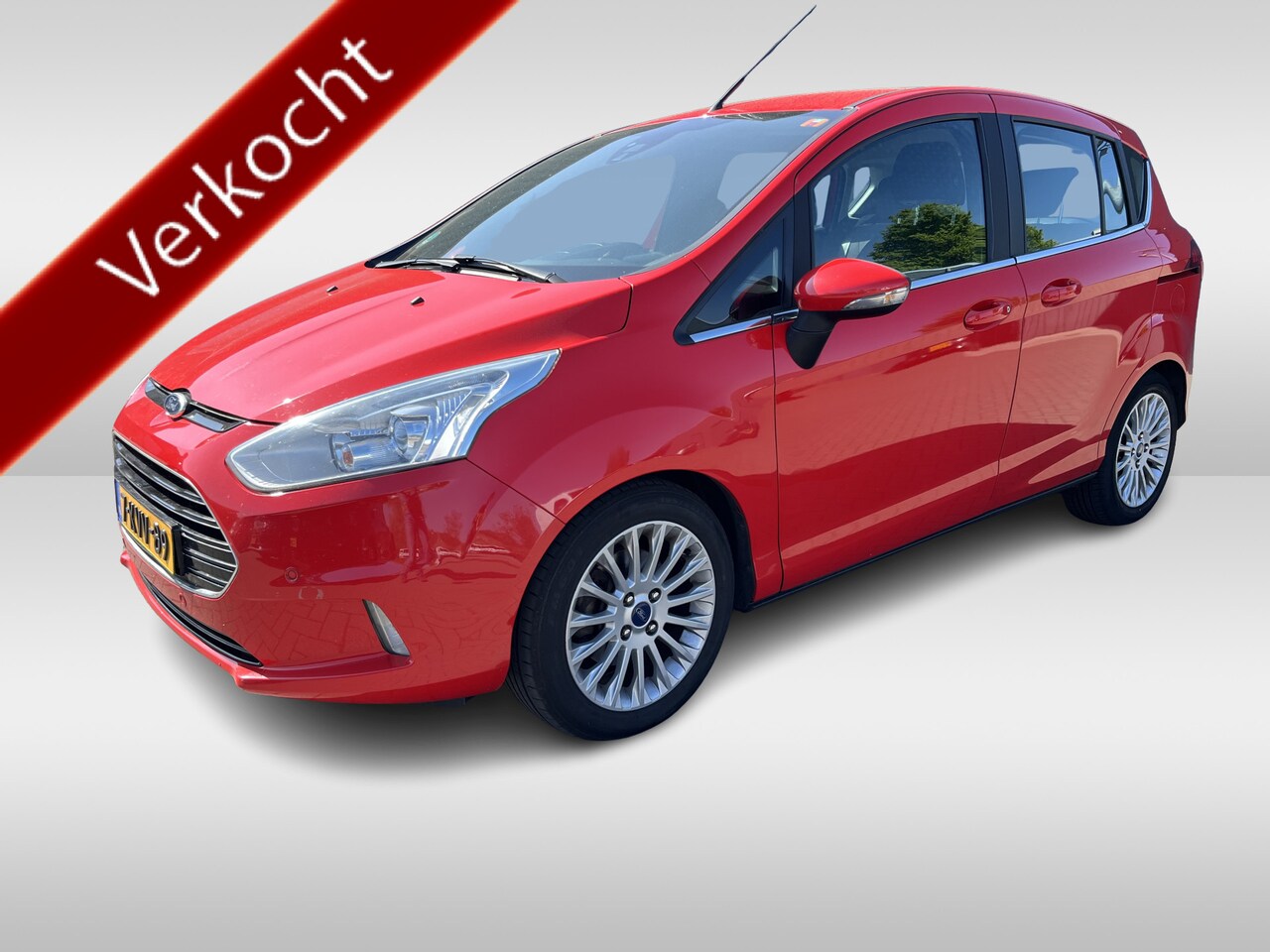 Ford B-Max - 1.0 EcoBoost Titanium / Navigatie / Pdc.+Camera / Cruise-ctr. / airco-ecc / Lm velgen / Ap - AutoWereld.nl