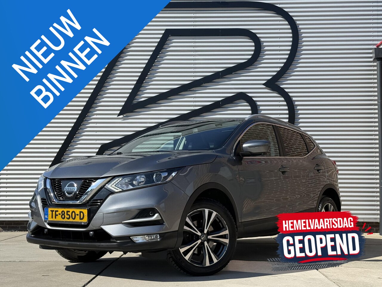 Nissan Qashqai - 1.2 N-Connecta 1e Eigenaar|Navi|Pano|Camera|Clima|Cruise|N.A.P|Dealer Onderhouden|Nieuwe A - AutoWereld.nl